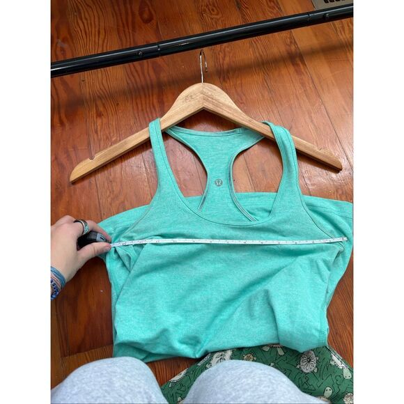 Lululemon Teal Basic Tank - Picture 4 of 4